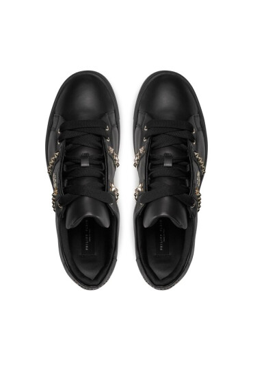PHILIPP PLEIN Сникърси Lo-Top Sneaker FACS USC0502 PCO008N Black/Black 0202 - Mera.bg