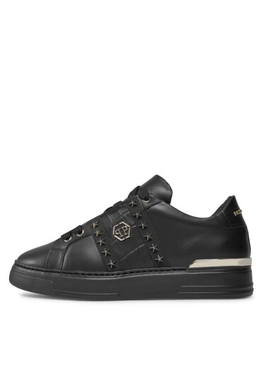 PHILIPP PLEIN Сникърси Lo-Top Sneaker FACS USC0502 PCO008N Black/Black 0202 - Mera.bg