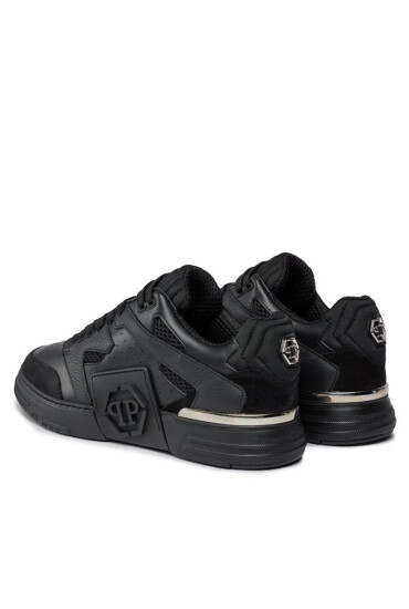 PHILIPP PLEIN Сникърси Lo-Top Sneakers Phantom $Treet AACS USC0511 PLE010N Black 02 - Mera.bg