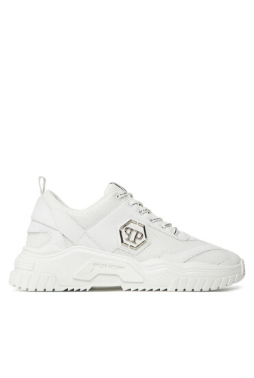 PHILIPP PLEIN Сникърси Predator SADS USC0569 PTE003N White/White 0101 - Mera.bg