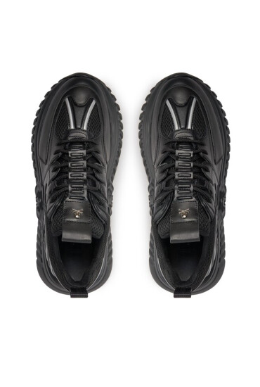 PHILIPP PLEIN Сникърси Runner Hexagon FACS USC0405 PLE075N Black/Nickel 0291 - Mera.bg