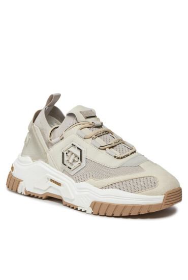 PHILIPP PLEIN Сникърси Trainer Sneakers Predator FACS USC0248 PTE003N Beige 06 - Mera.bg