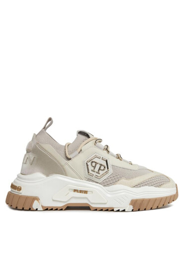PHILIPP PLEIN Сникърси Trainer Sneakers Predator FACS USC0248 PTE003N Beige 06 - Mera.bg
