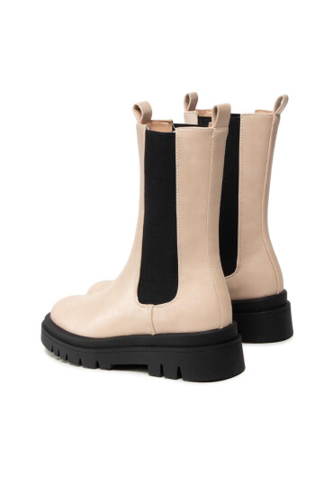 Pieces Боти тип челси Pctia Chelsea Boot 17124312 Бежов - Mera.bg