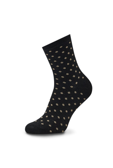 Pieces Чорапи дълги дамски Sebby Glitter 17094859 Pattern Black - Mera.bg