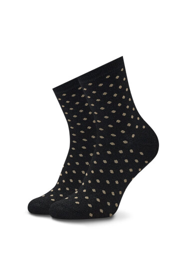 Pieces Чорапи дълги дамски Sebby Glitter 17094859 Pattern Black - Mera.bg
