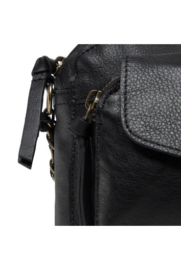 Pieces Дамска чанта Pcnaina Leather Cross Body Fc Noos 17063358 Черен - Mera.bg