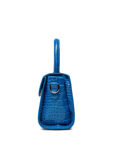 Pieces Дамска чанта Pcanitta Croco Cross Body 17131101 Blue Aster - Mera.bg