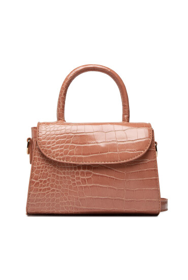 Pieces Дамска чанта Pcanitta Croco Cross Body 17131101 Кафяв - Mera.bg