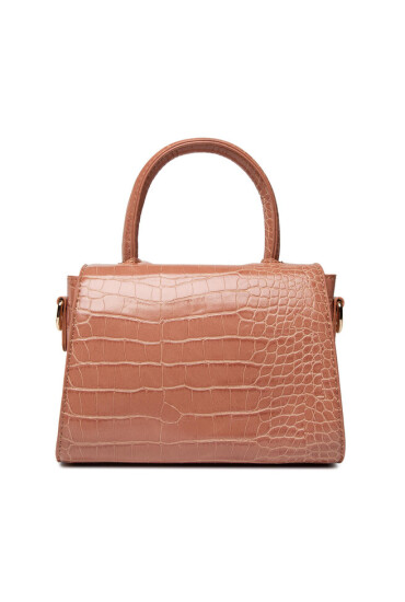 Pieces Дамска чанта Pcanitta Croco Cross Body 17131101 Кафяв - Mera.bg