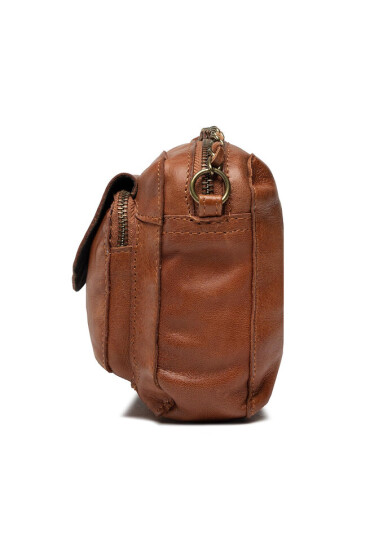Pieces Дамска чанта Pcnaina Leather Cross Body Fc Noos 17063358 Кафяв - Mera.bg