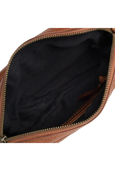 Pieces Дамска чанта Pcnaina Leather Cross Body Fc Noos 17063358 Кафяв - Mera.bg
