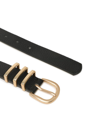 Pieces Дамски колан Pclea Jeans Belt Noos 17082261 Черен - Mera.bg
