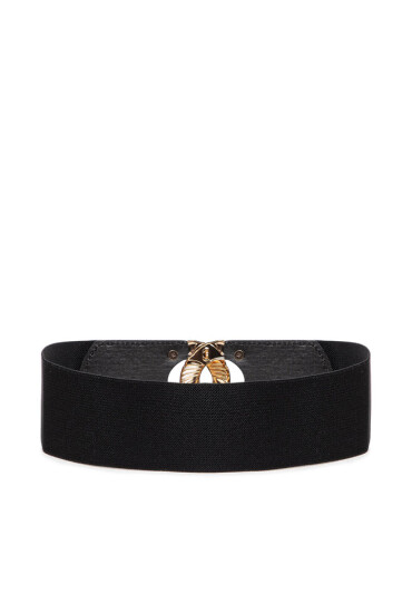 Pieces Дамски колан Pcaura Elastic Waist Belt 17131077 Черен - Mera.bg