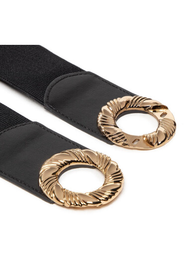 Pieces Дамски колан Pcaura Elastic Waist Belt 17131077 Черен - Mera.bg
