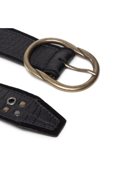 Pieces Дамски колан Pcnina Leather Jeans Belt Fc 17127691 Черен - Mera.bg