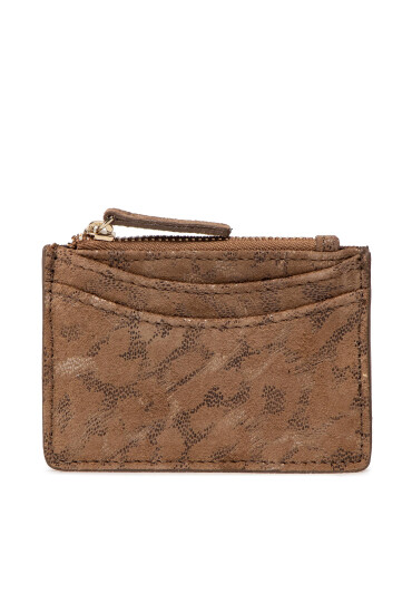 Pieces Калъф за кредитни карти Pcdaino Leather Cardholder Fc 17132760 Кафяв - Mera.bg