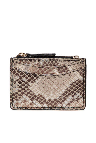 Pieces Калъф за кредитни карти Pcdaino Leather Cardholder Fc 17132760 Сив - Mera.bg