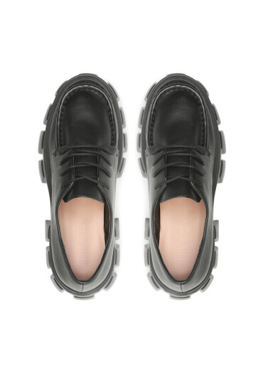 Pieces Обувки Pcradi Cleated Apron Shoe 17129299 Черен - Mera.bg