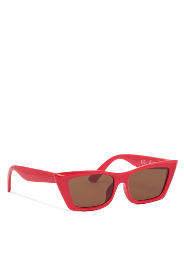 Pieces Слънчеви очила Pctrine Sunglass Box 175942 Червен - Mera.bg