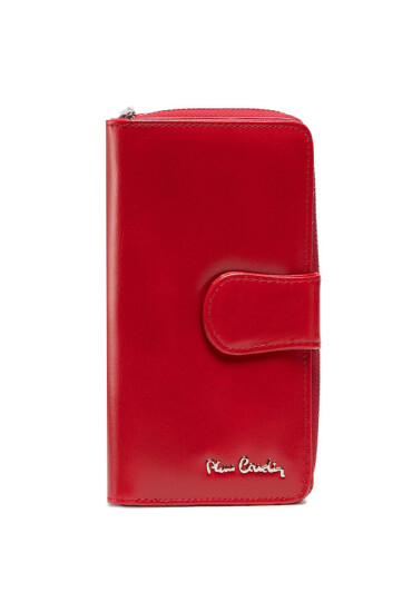 Pierre Cardin Голям дамски портфейл 01 LINE 116 Червен - Mera.bg