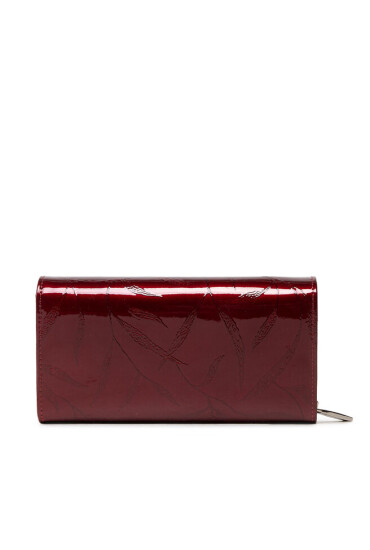 Pierre Cardin Голям дамски портфейл 02 Leaf 106 Бордо - Mera.bg