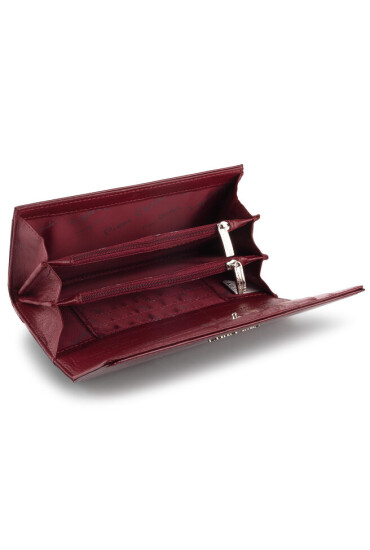 Pierre Cardin Голям дамски портфейл 02 LEAF 114 Bordo 19152 - Mera.bg
