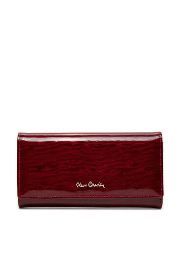 Pierre Cardin Голям дамски портфейл 05 LINE 100 Червен - Mera.bg