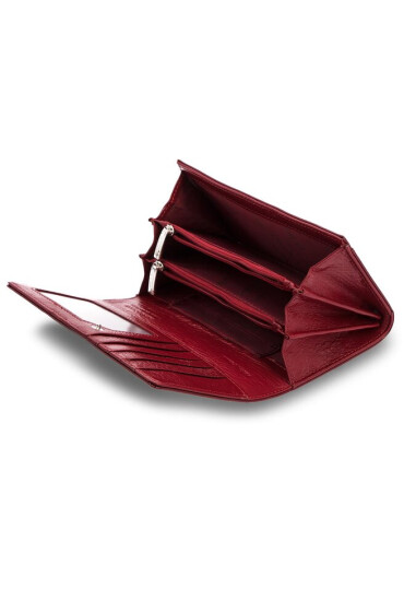 Pierre Cardin Голям дамски портфейл 05 LINE 114 Червен - Mera.bg