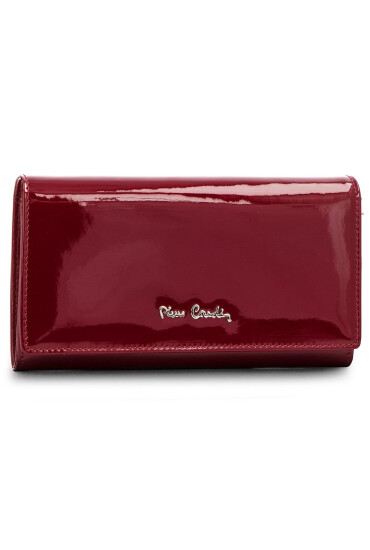 Pierre Cardin Голям дамски портфейл 05 LINE 114 Червен - Mera.bg