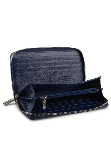 Pierre Cardin Голям дамски портфейл 05 Line 119 Син - Mera.bg