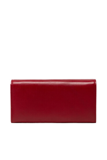 Pierre Cardin Голям дамски портфейл 06 ITALY 100 Червен - Mera.bg