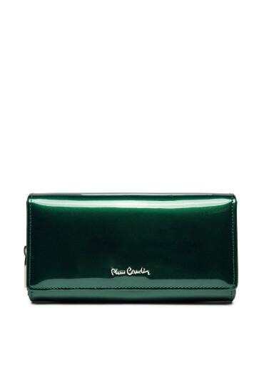 Pierre Cardin Голям дамски портфейл 07 SHINY 106 Зелен - Mera.bg