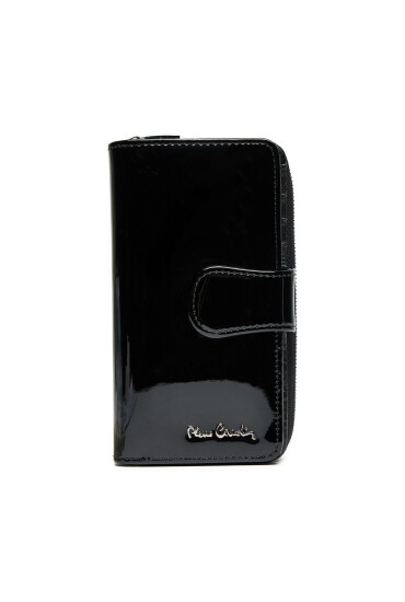 Pierre Cardin Голям дамски портфейл 07 SHINY 116 Черен - Mera.bg
