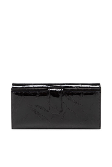 Pierre Cardin Голям дамски портфейл 02 LEAF 122 Черен - Mera.bg