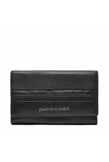 Pierre Cardin Голям дамски портфейл TILAK130 Черен - Mera.bg