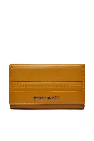 Pierre Cardin Голям дамски портфейл TILAK130 Жълт - Mera.bg