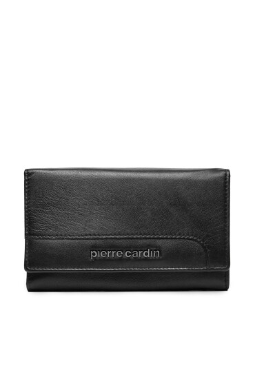 Pierre Cardin Голям дамски портфейл TILAK131 Черен - Mera.bg