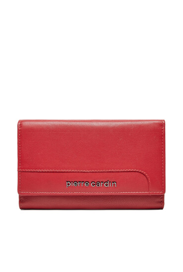 Pierre Cardin Голям дамски портфейл TILAK131 Червен - Mera.bg