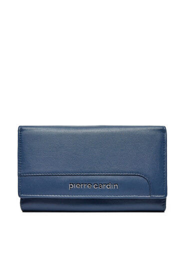 Pierre Cardin Голям дамски портфейл TILAK131 Тъмносин - Mera.bg