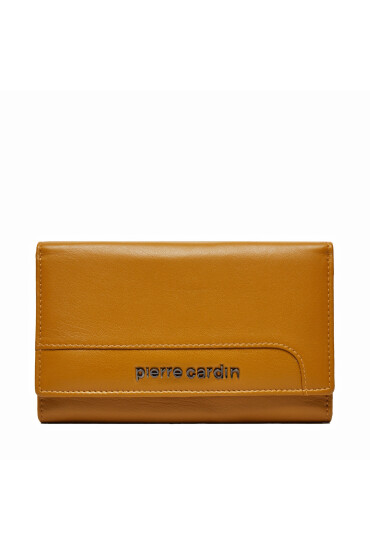 Pierre Cardin Голям дамски портфейл TILAK131 Жълт - Mera.bg