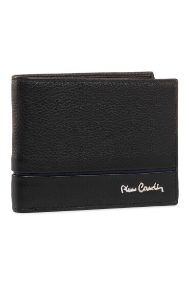 Pierre Cardin Голям мъжки портфейл Sahara TILAK15 8805 Черен - Mera.bg