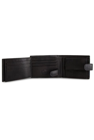 Pierre Cardin Голям мъжки портфейл TILAK26 323A Black/Blue - Mera.bg