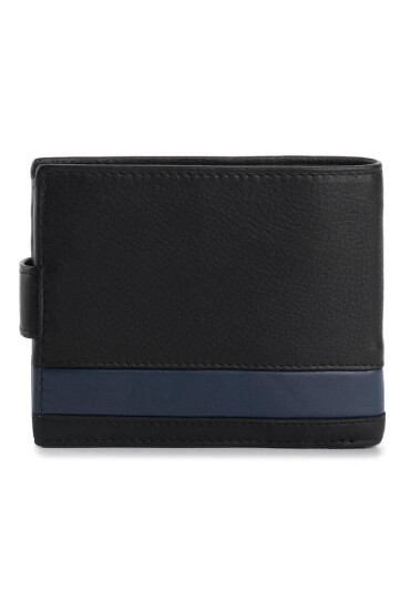 Pierre Cardin Голям мъжки портфейл Tilak26 324A Black/Blue - Mera.bg