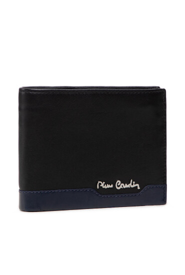 Pierre Cardin Голям мъжки портфейл TILAK37 325 Черен - Mera.bg