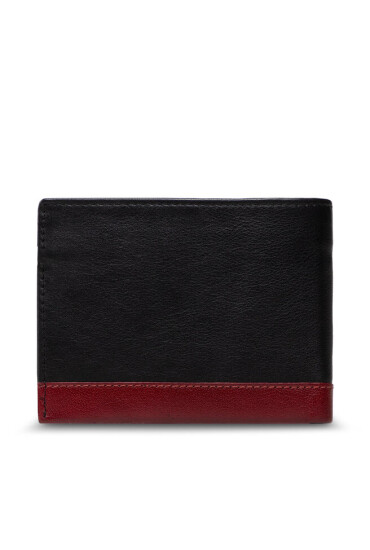 Pierre Cardin Голям мъжки портфейл TILAK37 8806 Czarny/Czerwony - Mera.bg