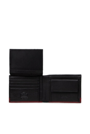 Pierre Cardin Голям мъжки портфейл TILAK37 8806 Czarny/Czerwony - Mera.bg