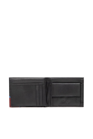 Pierre Cardin Голям мъжки портфейл Tilak75 8806 Nero/Rosso - Mera.bg