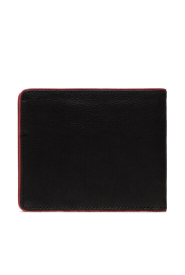 Pierre Cardin Голям мъжки портфейл TUMBLE 88061 Black/Red - Mera.bg