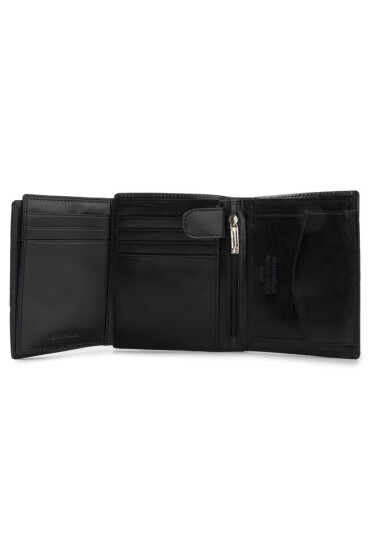 Pierre Cardin Голям мъжки портфейл YS507.1 326 Черен - Mera.bg